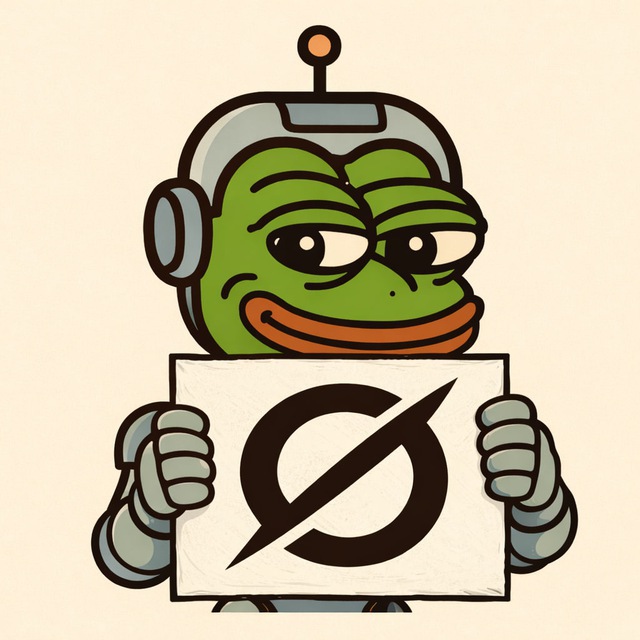 Логотип Cyberfrog Grok Telegram Bot.